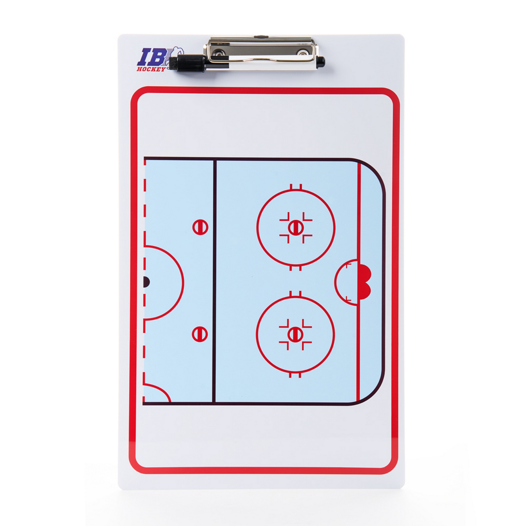Доска тактическая 25x40см IB Hockey IT-IB-2540 белый