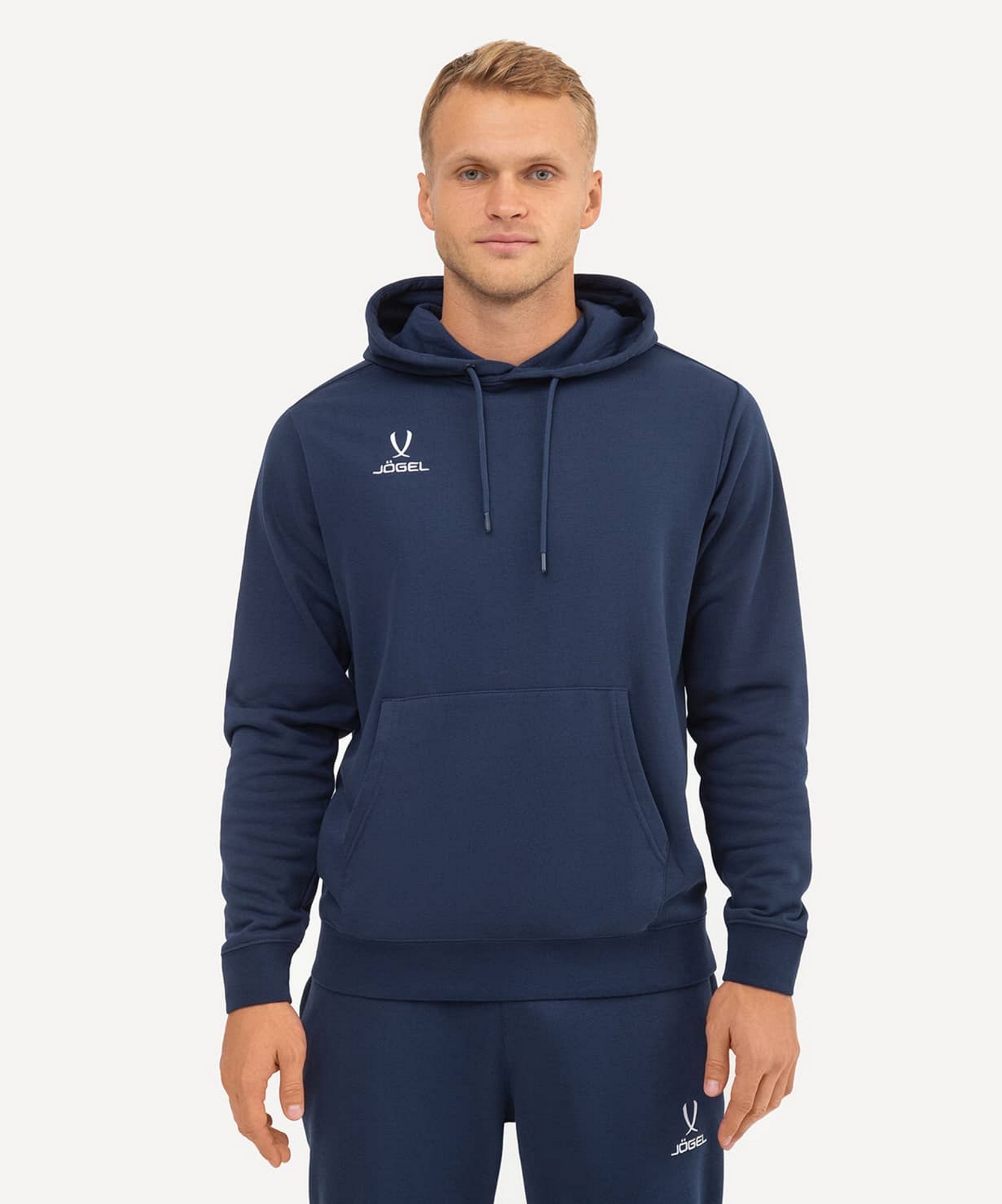 Худи Jogel ESSENTIAL Cotton Hoodie, темно-синий