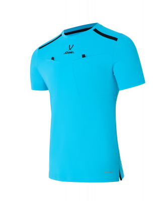 Футболка судейская Jogel DIVISION PerFormDRY Referee Tee, голубой