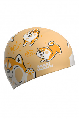 Силиконовая шапочка Mad Wave Shiba M0555 28 0 00W оранжевый