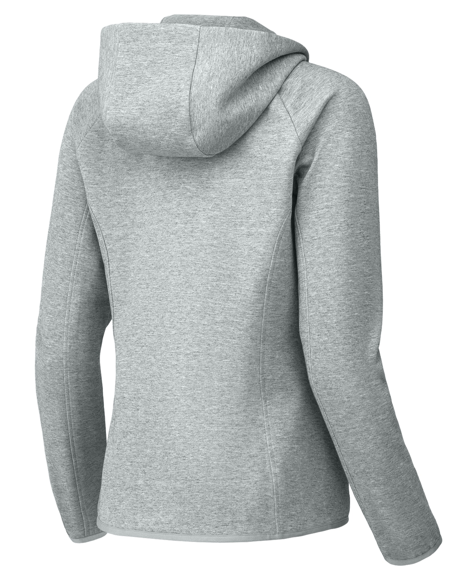 Худи на молнии женское Jogel ESSENTIAL Athlete Hooded FZ Jacket W, серый