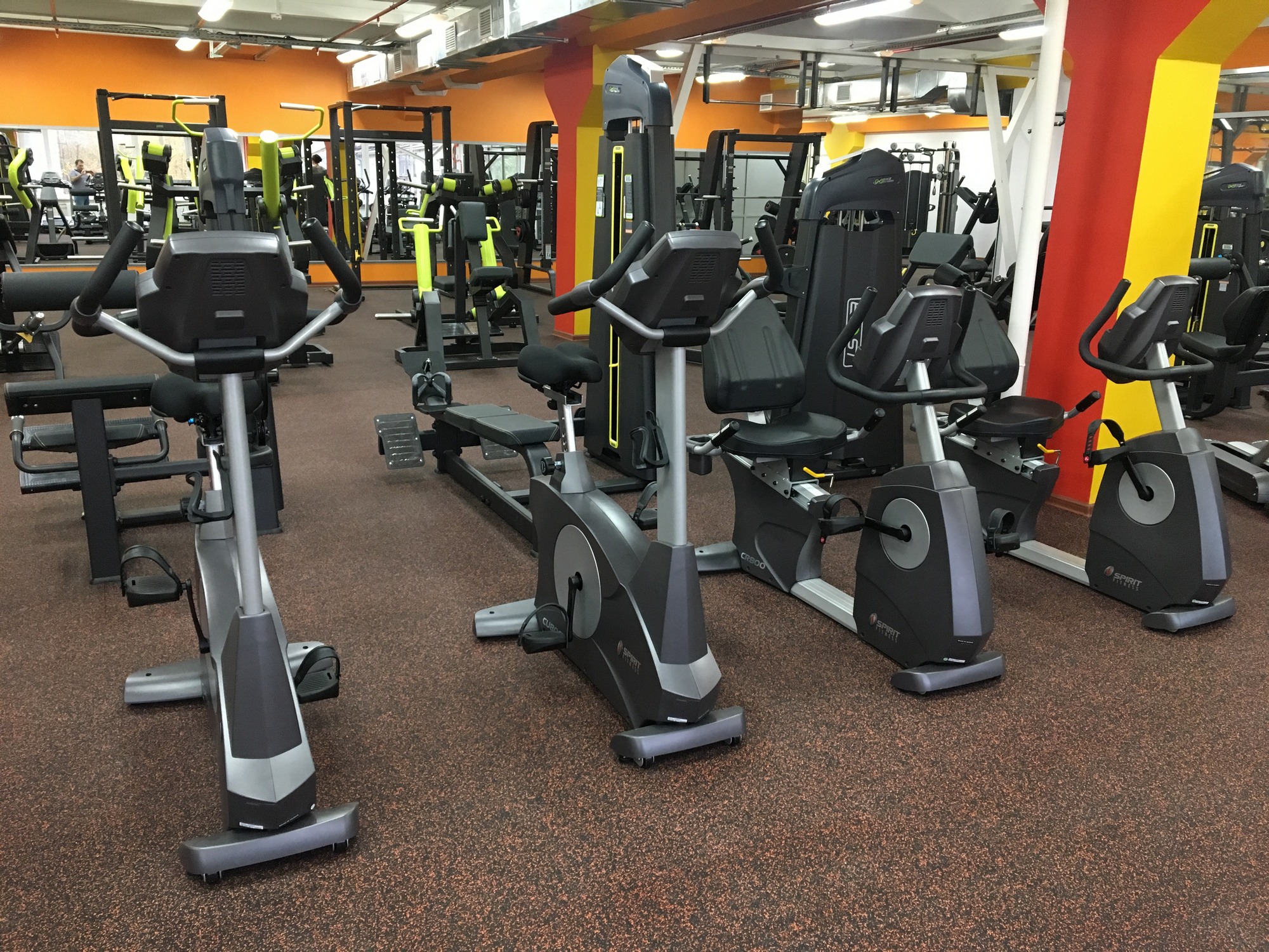 Велотренажер SPIRIT CR800 Graphite gray