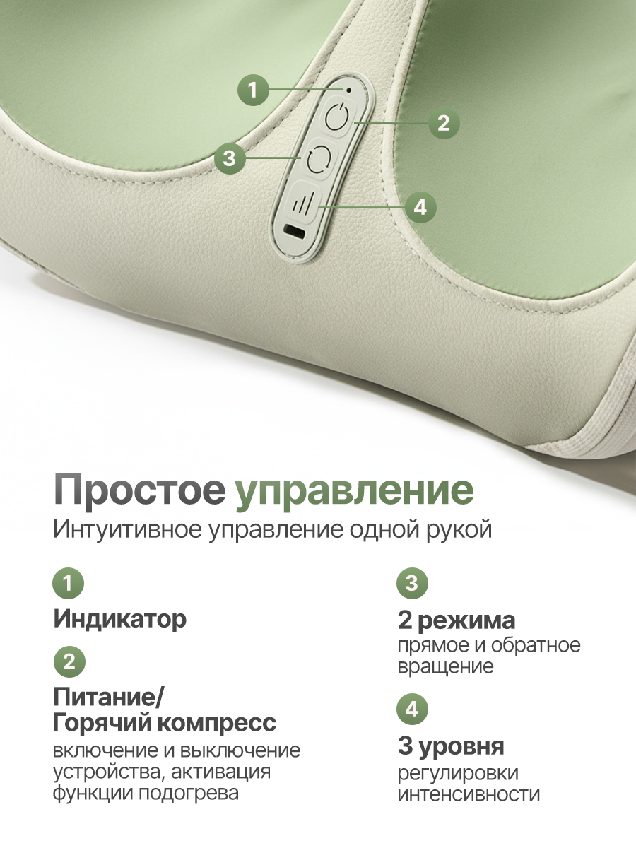 Вибромассажер для ног и ступней с беспроводным контроллером DFC LAZYCLOUD VM-MA60