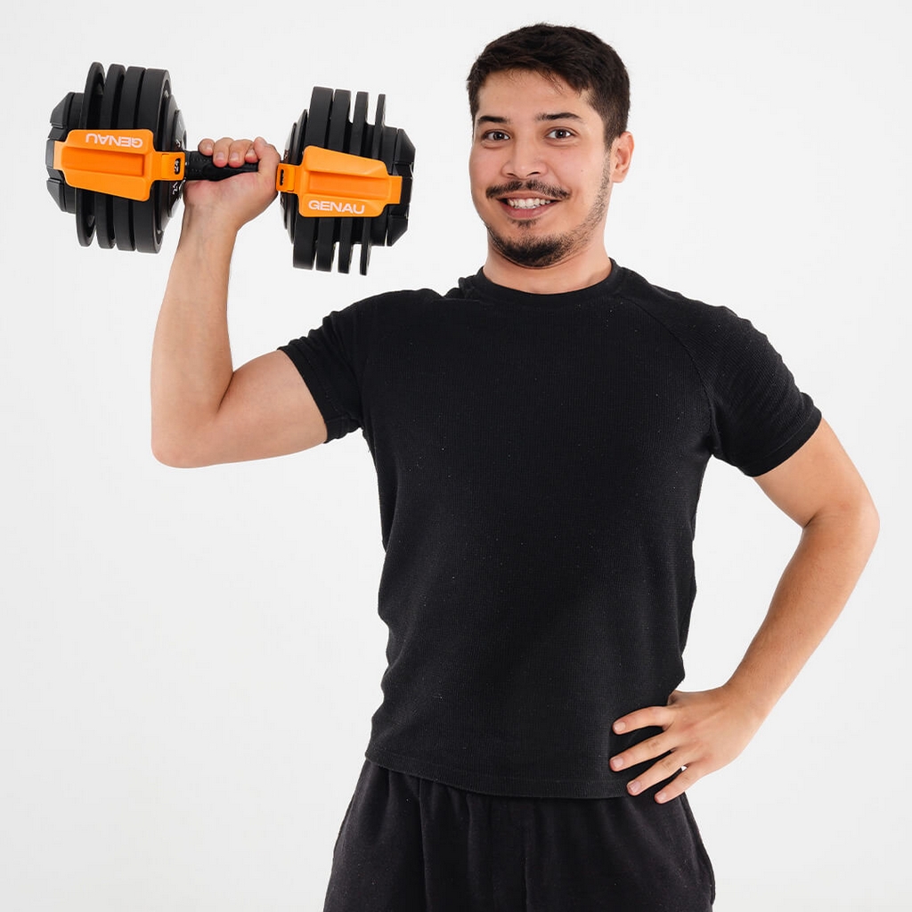 Регулируемая гантель 24 кг GENAU Best Dumbbell