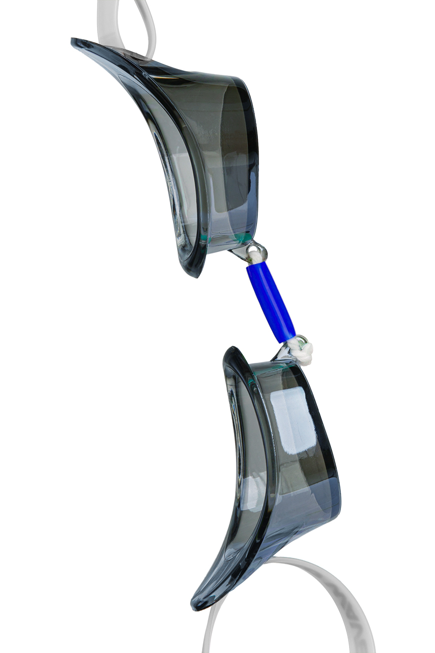 Стартовые очки Mad Wave Racer SW rainbow M0455 01 0 02W белый