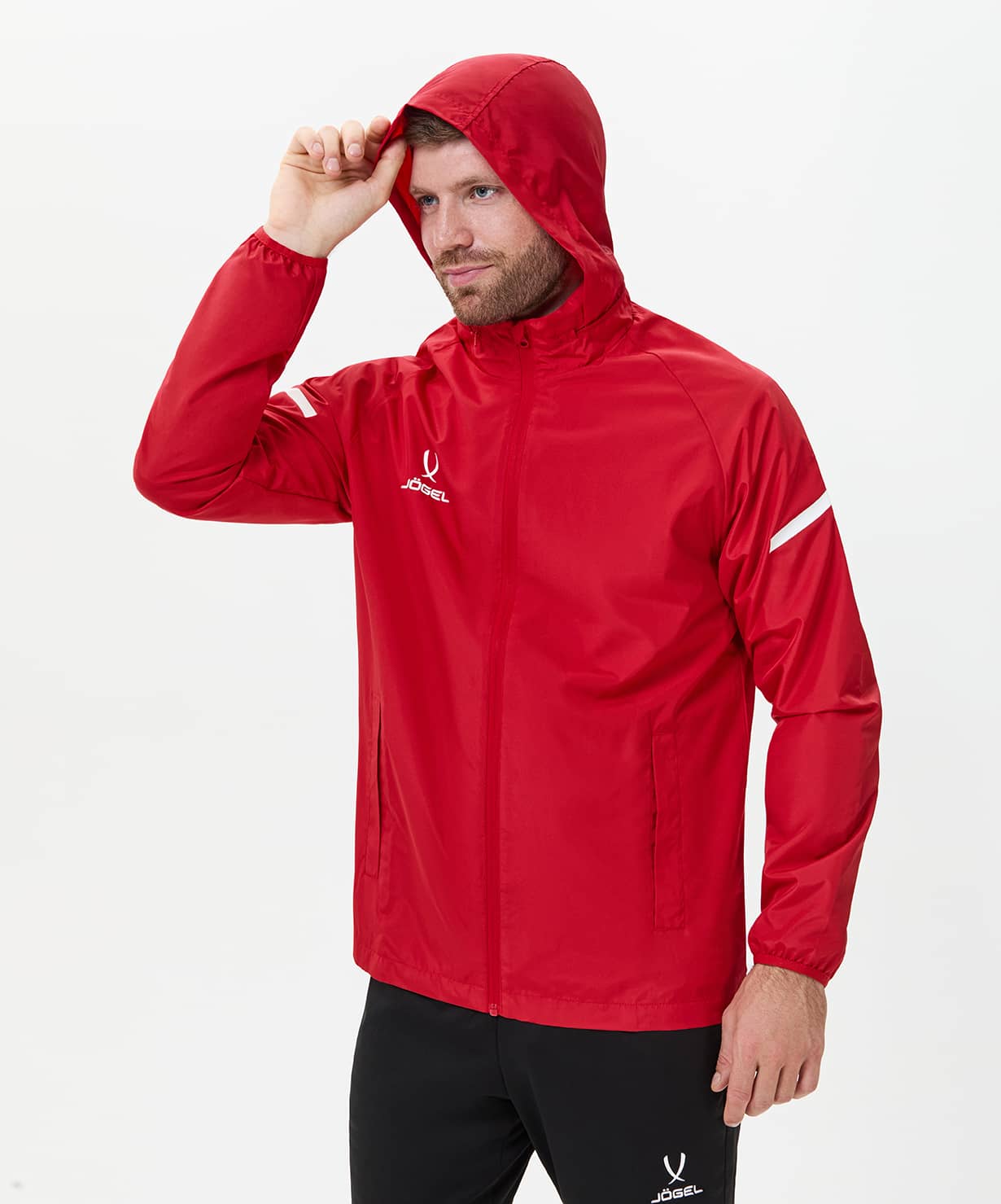 Куртка ветрозащитная Jogel CAMP 2 Rain Jacket, красный