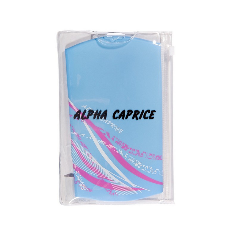 Шапочка для плавания Alpha Caprice CF-3 LT.Blue 02