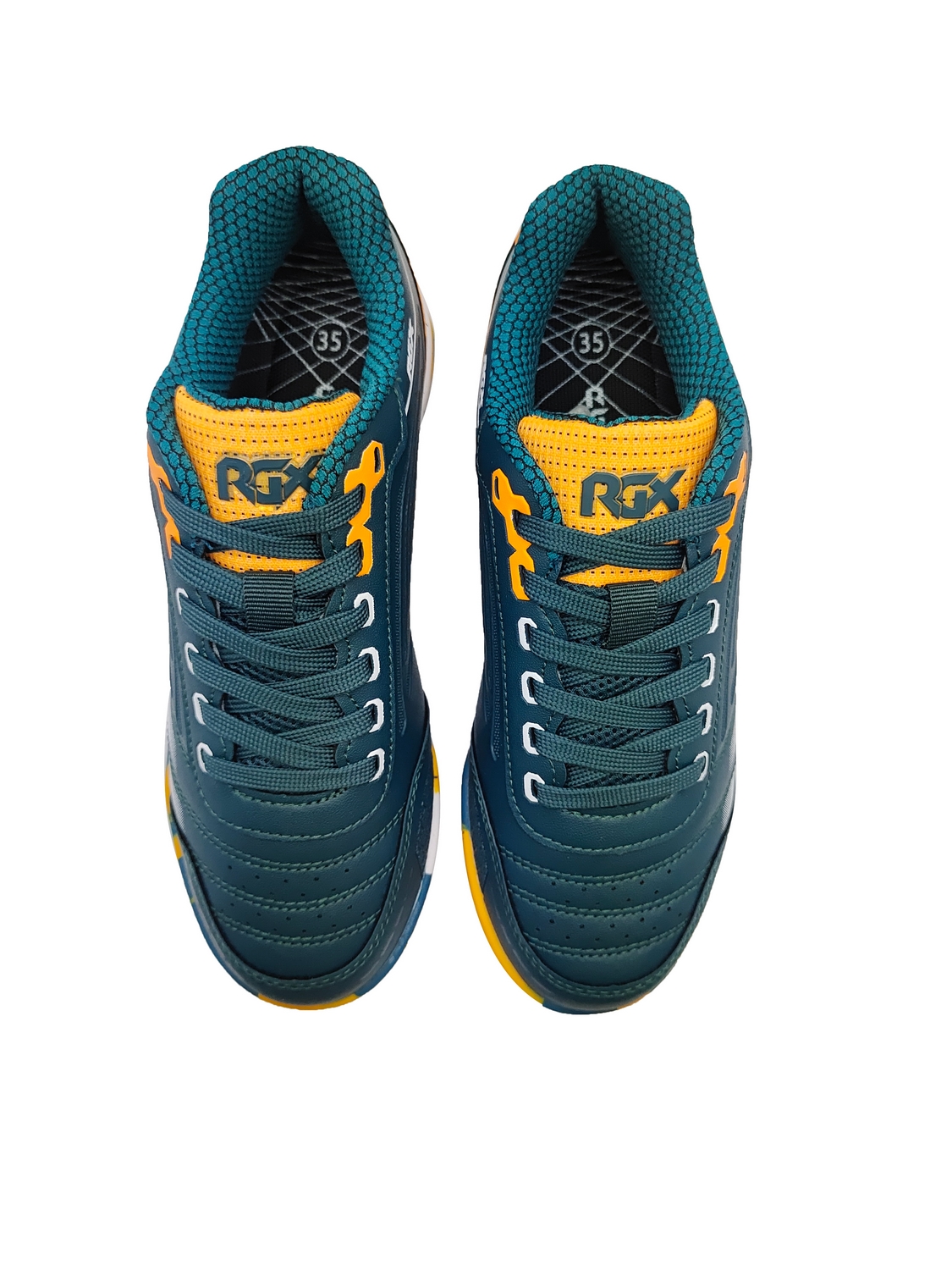 Бутсы зальные детские RGX SB-ZAL-051 Blue\Orange