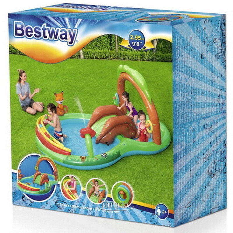 Игровой центр 295х199х130см Bestway Лес 53093