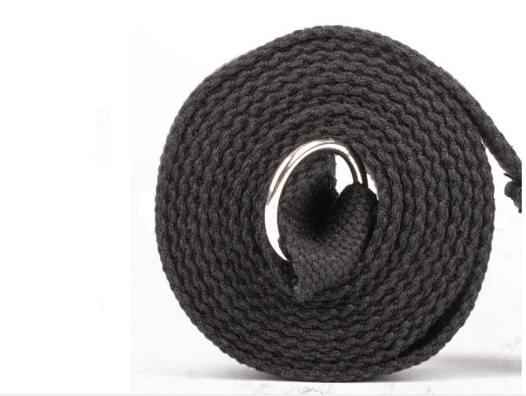 Ремень для йоги 180 см Yoga Belt and Sling 2 in 1 Myga RY1132 черный