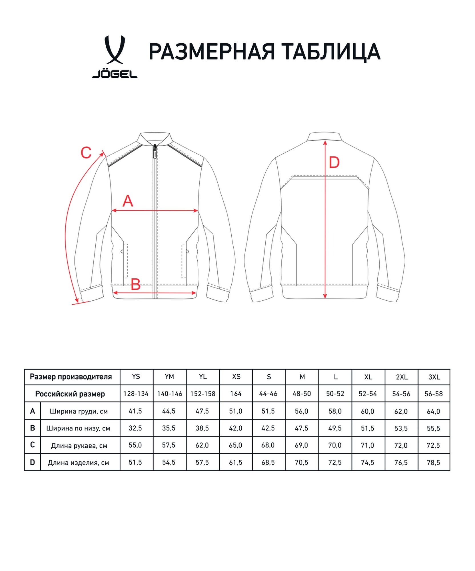 Олимпийка Jogel DIVISION PerFormDRY Pre-match Knit Jacket, красный