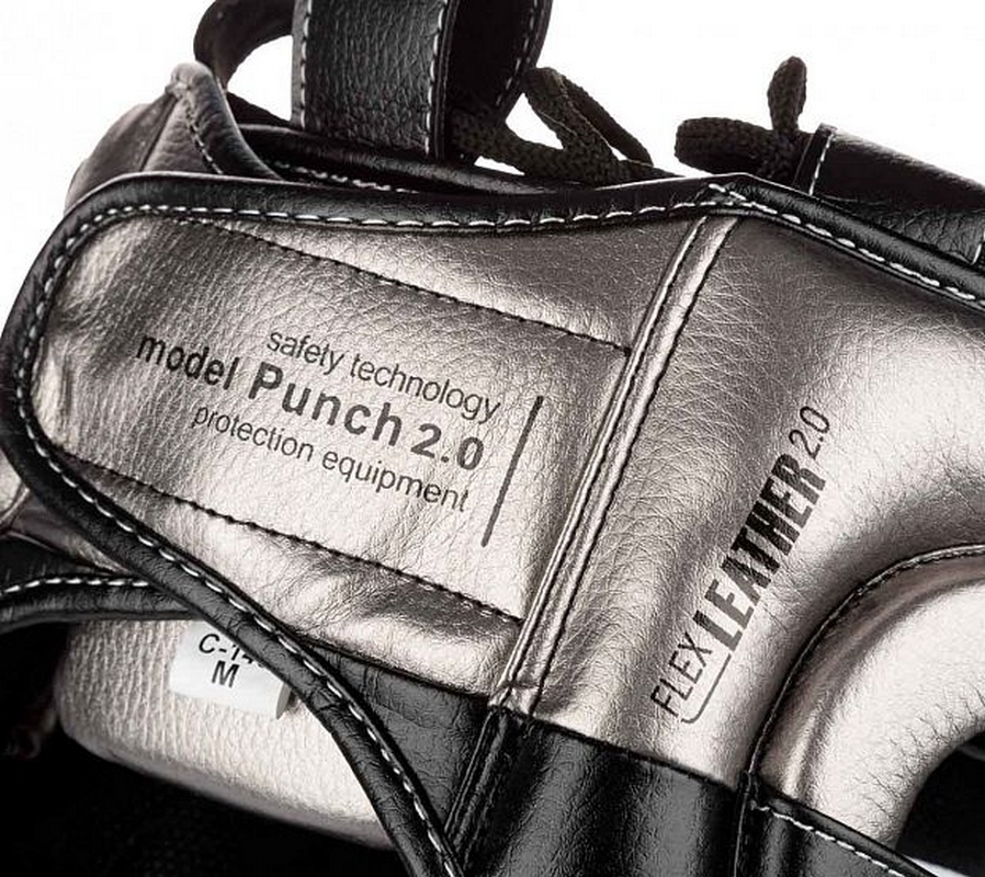 Шлем боксерский Clinch Punch 2.0 Full Face C148 черно-бронзовый