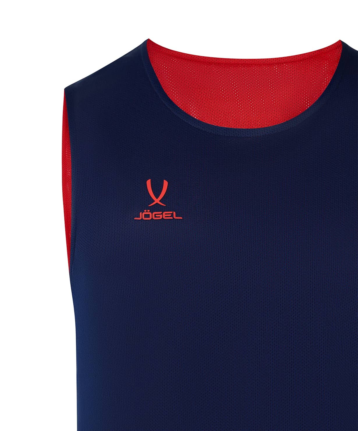 Майка двухсторонняя Jogel DIVISION PerFormDRY Double-Side RBF Jersey, темно-синий\красный