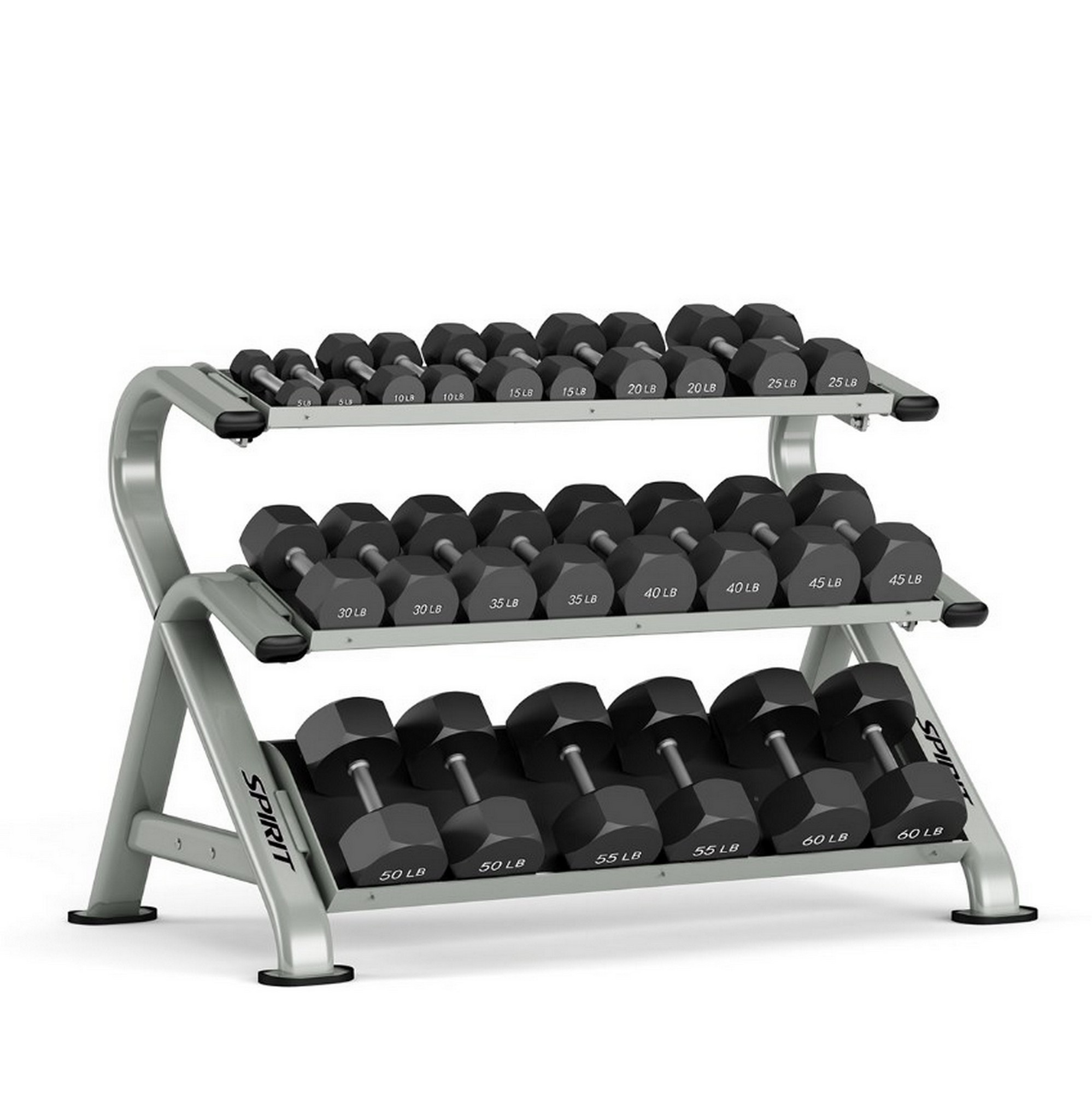 Стойка для гантелей (3 уровня) SPIRIT ST800DR3