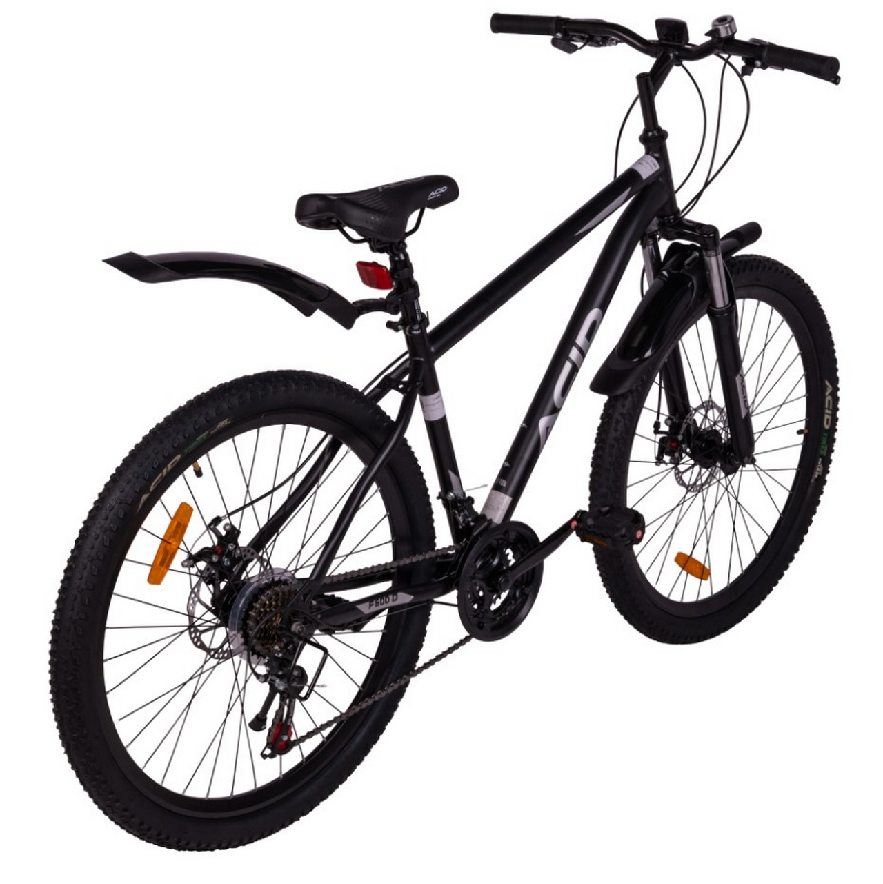 Велосипед 26" Acid F 600 D Black 053960 Flat\Silver