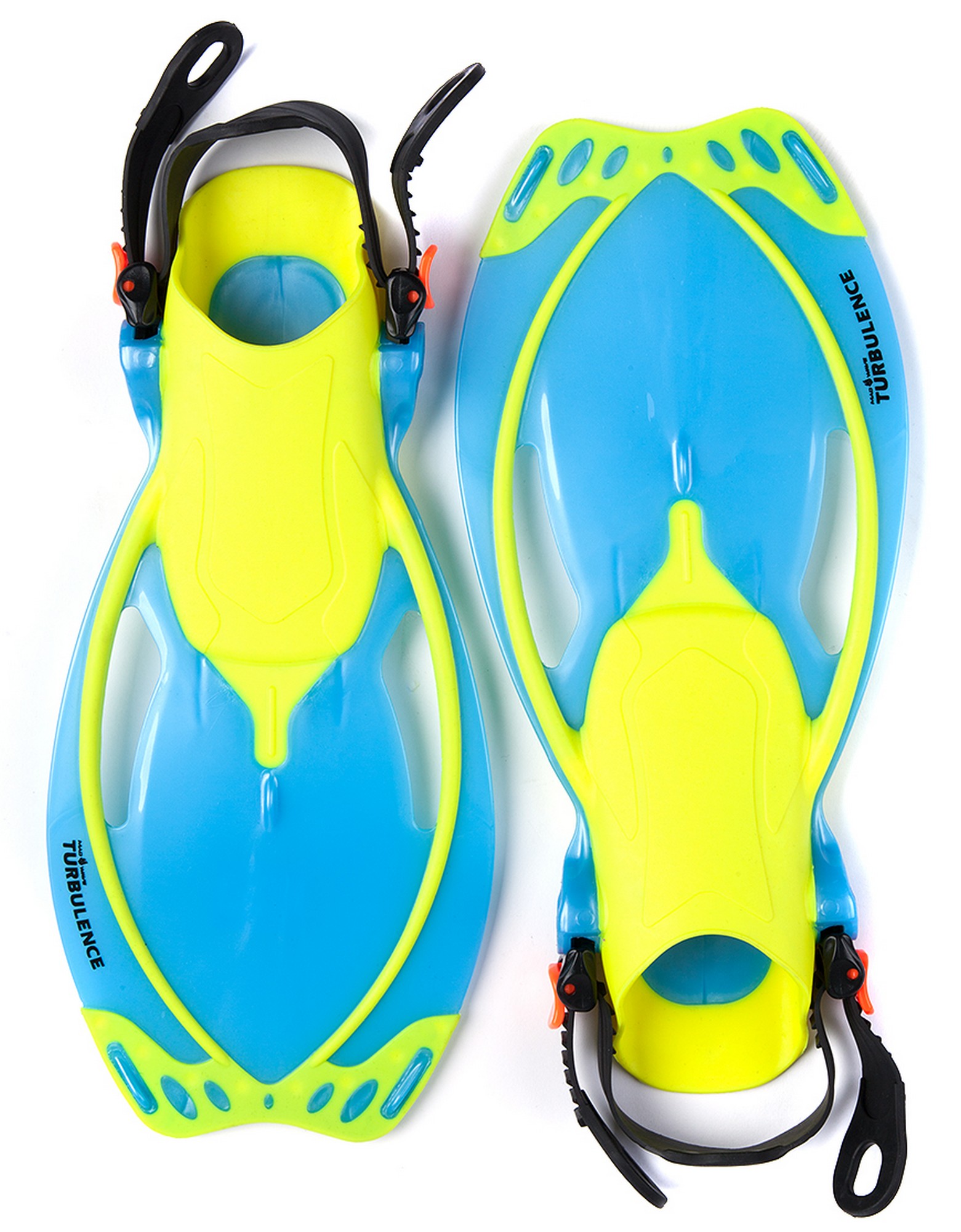 Ласты Mad Wave Turbulence junior M0649 бирюзовый