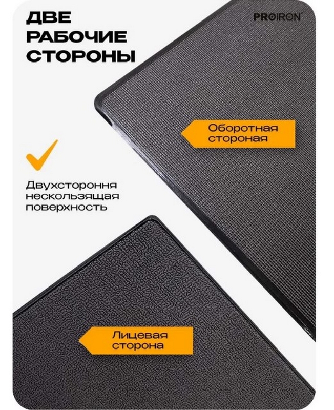 Коврик спортивный для фитнесса и тренажеров 115x80x0,4см PROIRON КС1180