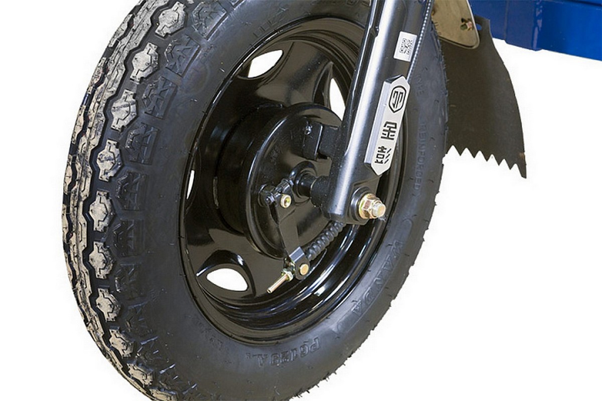 Грузовой электрический трицикл RuTrike D5 1700 гидравлика (60V1200W) 024732-2798 темно-зеленый