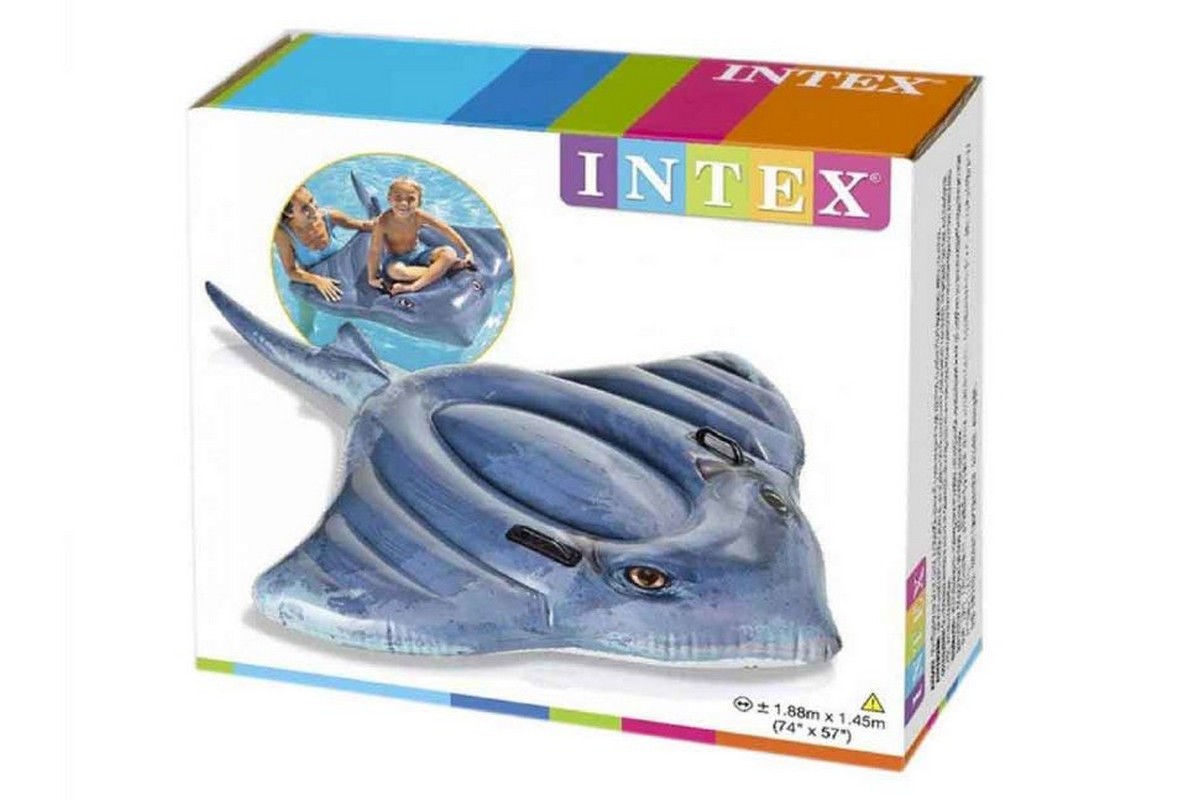 Игрушка- наездник Intex Скат, 188х145 см 57550