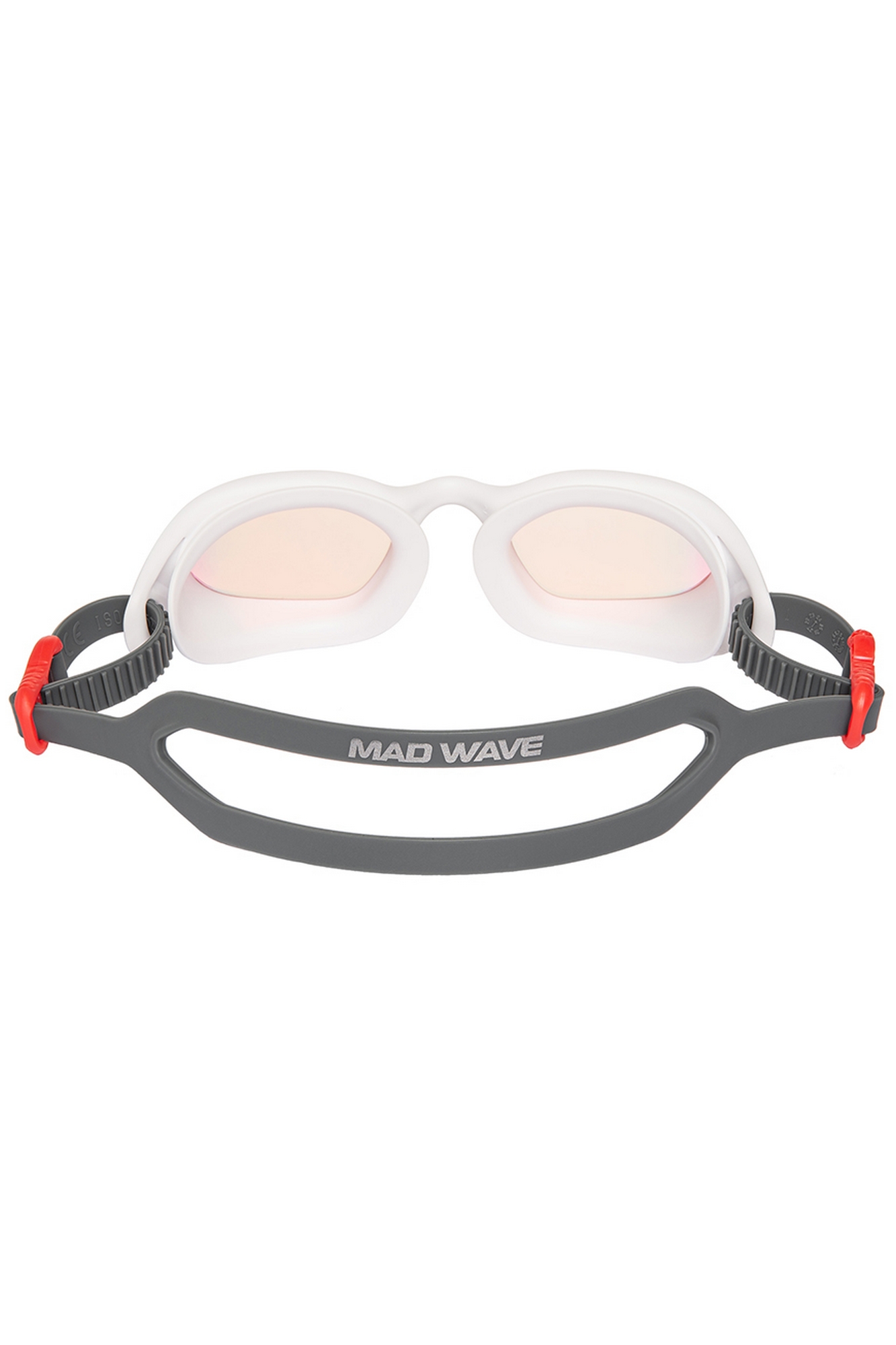 Очки для плавания Mad Wave F Motion rainbow M0424 24 0 02W Белый