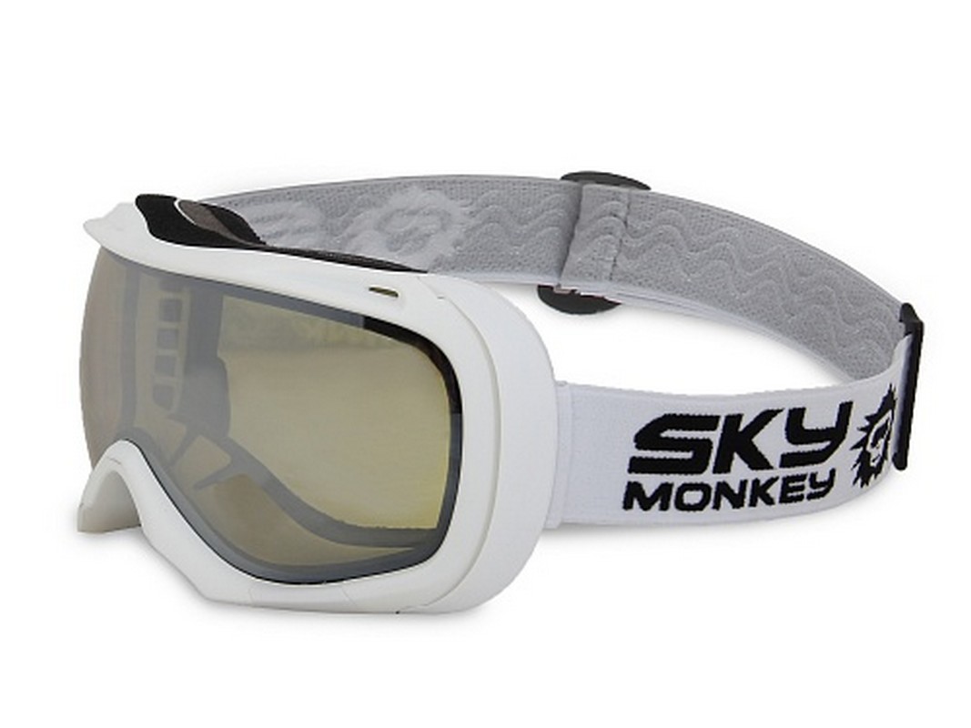 Очки горнолыжные Sky Monkey SR23 YLM (AG0172) белый матовый