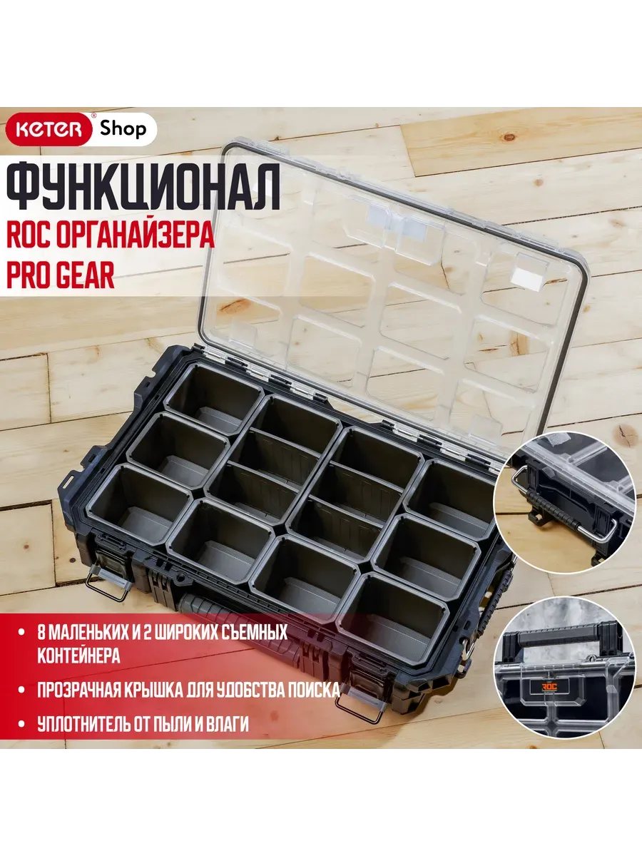Инструментальная система ROC PRO GEAR ORGANIZER SYSTEM