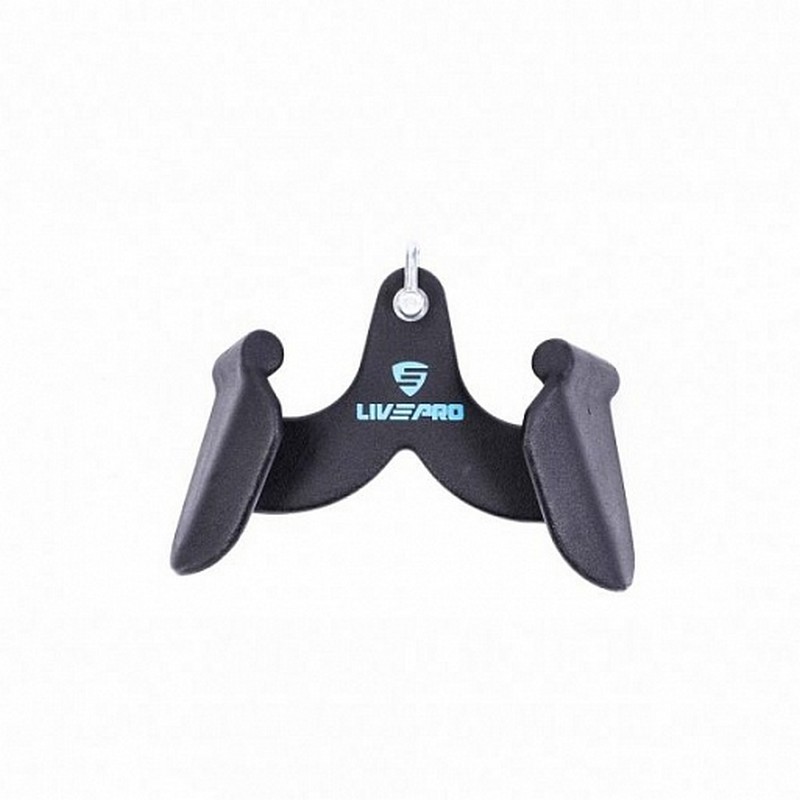 Гриф для тяги разведенным захватом Live Pro Pull Out Handle LP8323 | Premium Fitness