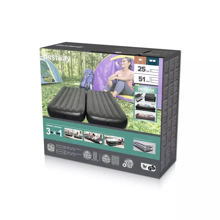 Надувной матрас 99х188х25см Connect Bestway 67922