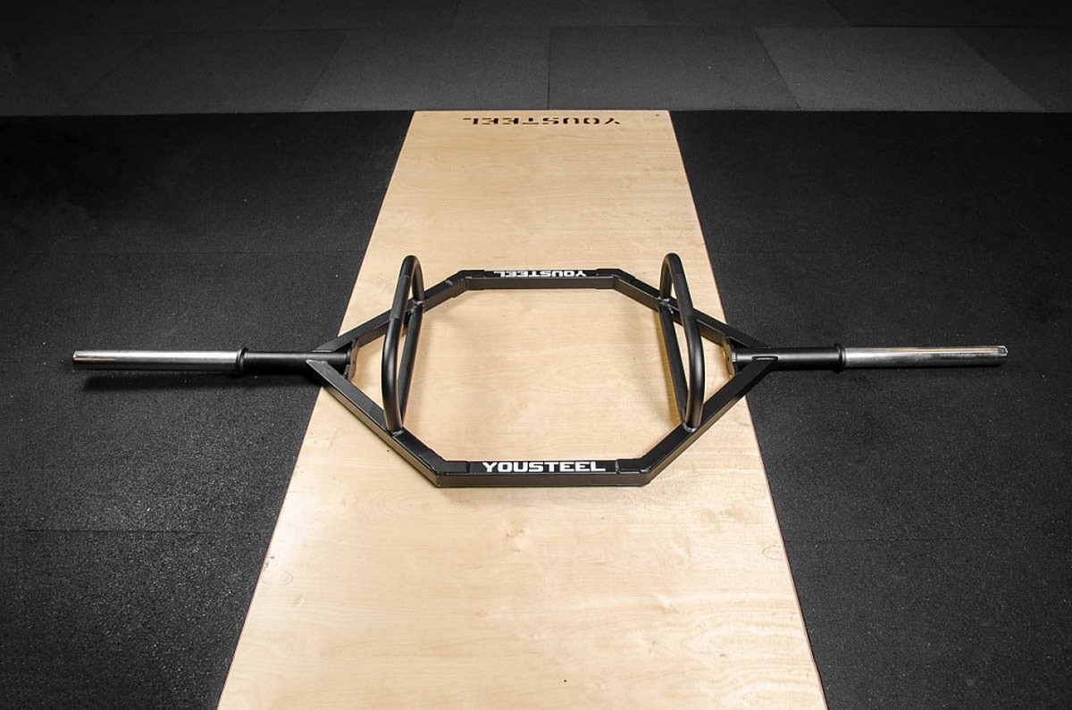 Гриф для штанги YouSteel Olympic Trap/ Hex Bar D50мм