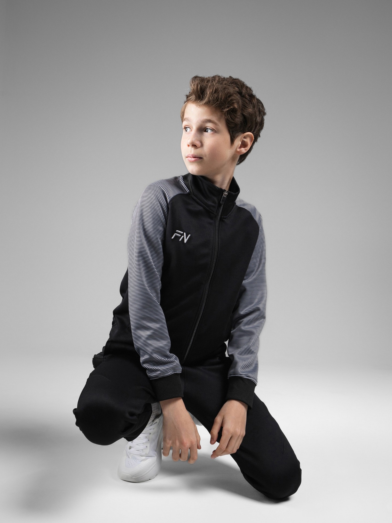Детский спортивный костюм FN Dynamic Kid KFN4251001-000 Black\Grey