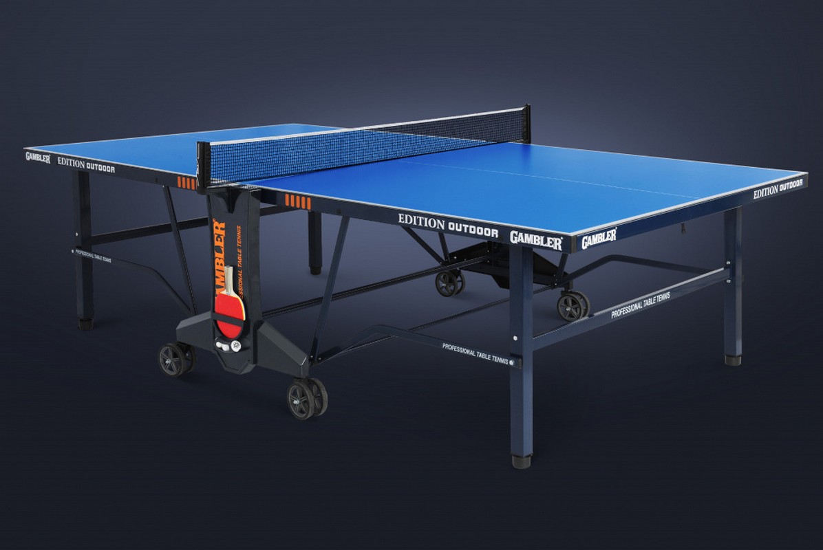 Стол теннисный Gambler Edition Outdoor GTS-4 blue