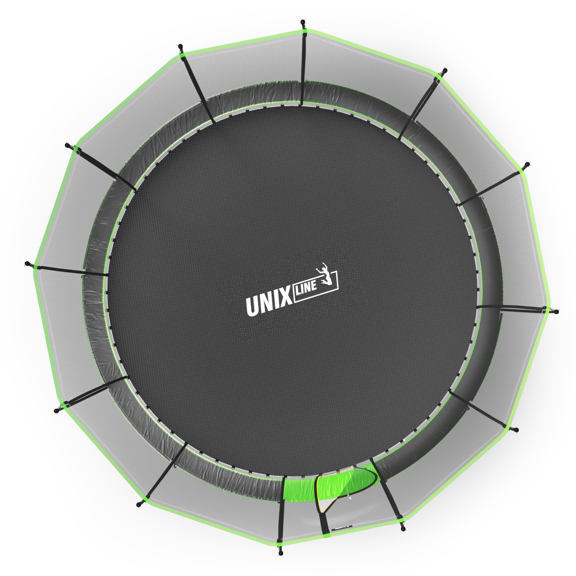Батут 16 ft Unix Line UFO TRUF16GR6 Green