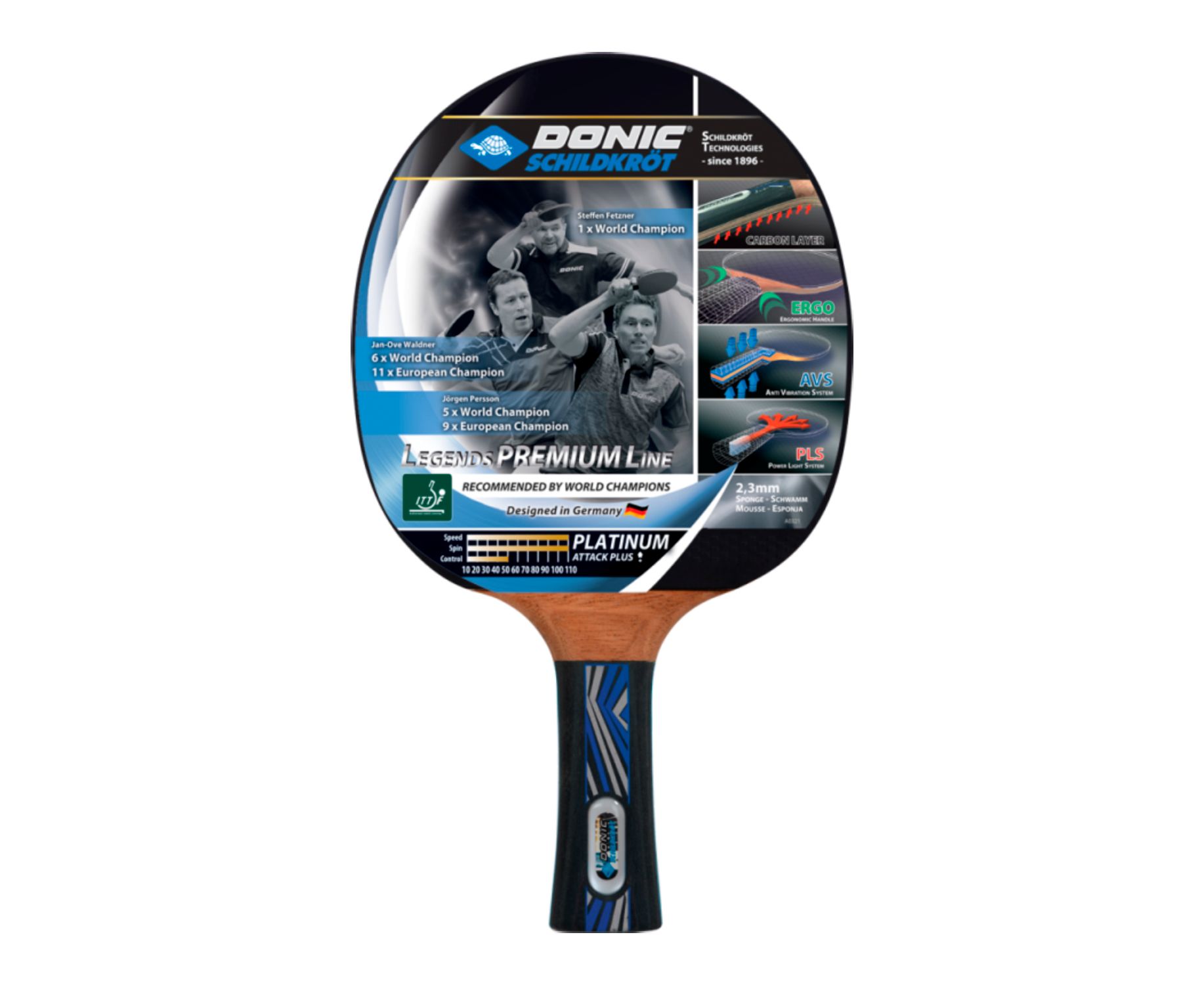 Ракетка Donic Legends PLATINUM 754432