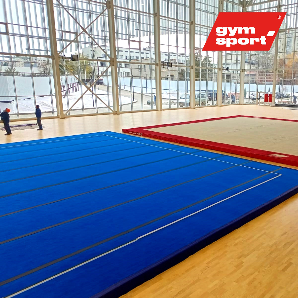 Ковер для спортивной гимнастики и акробатики GymSport STRONG 14x14