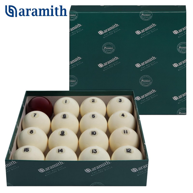 Шары Pyramid Aramith Premier ø60,3мм красный биток