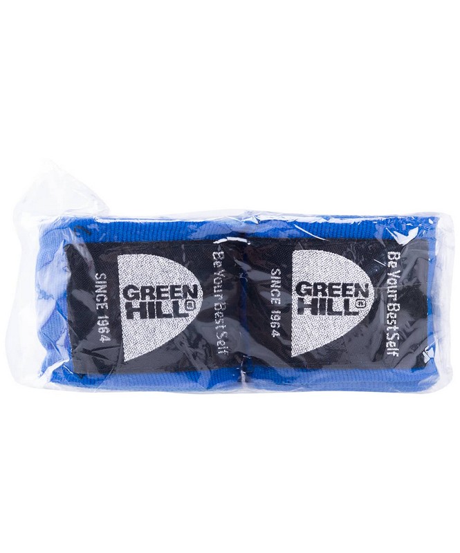 Бинт боксерский Green Hill BP-6232d, 4,5м, эластик, синий
