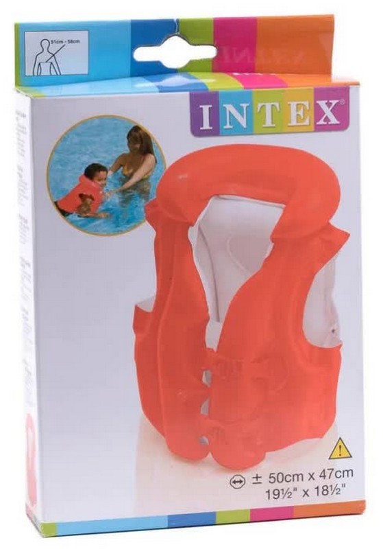 Надувной жилет для плавания Intex Deluxe 58671