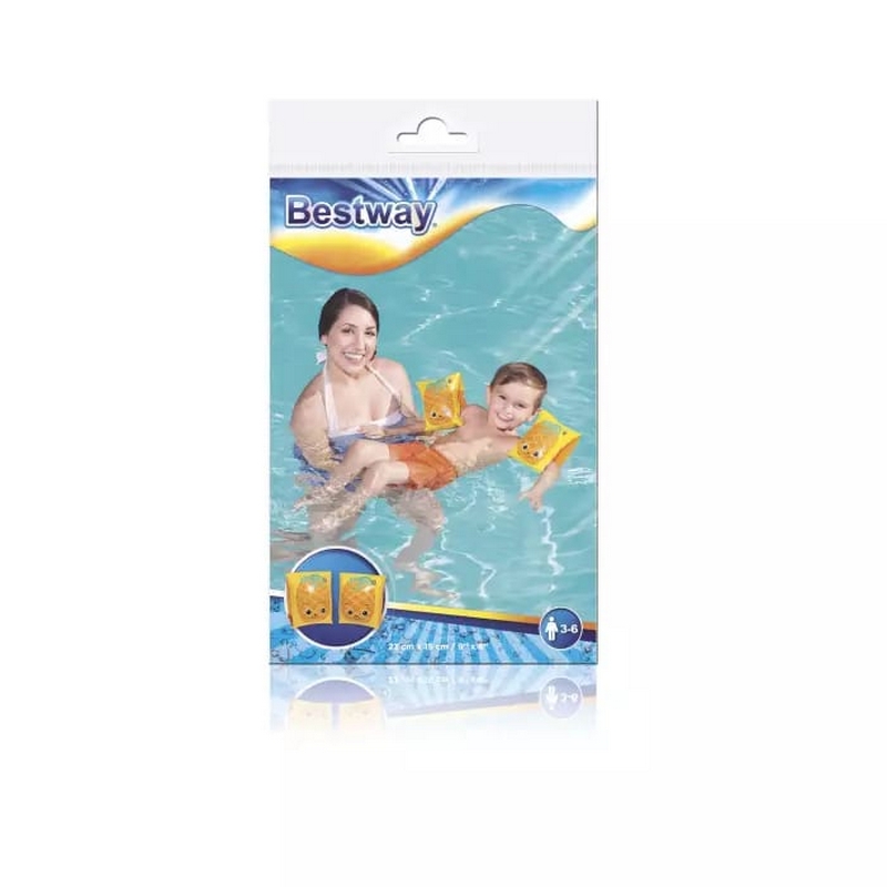 Нарукавники надувные Bestway Фрукты (3-6) 32042