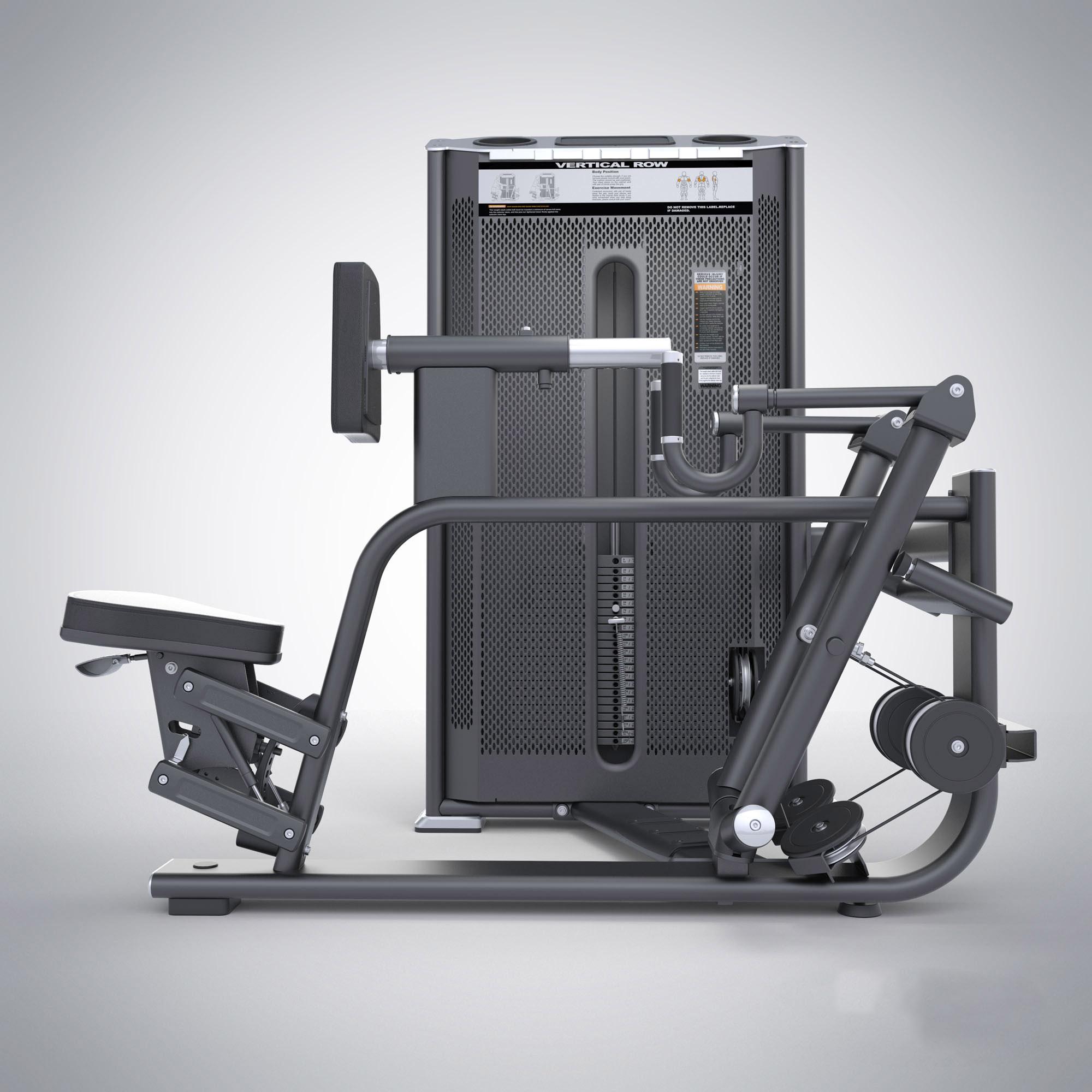 Гребная тяга Vertical Row с упором на грудь DHZ E7034A