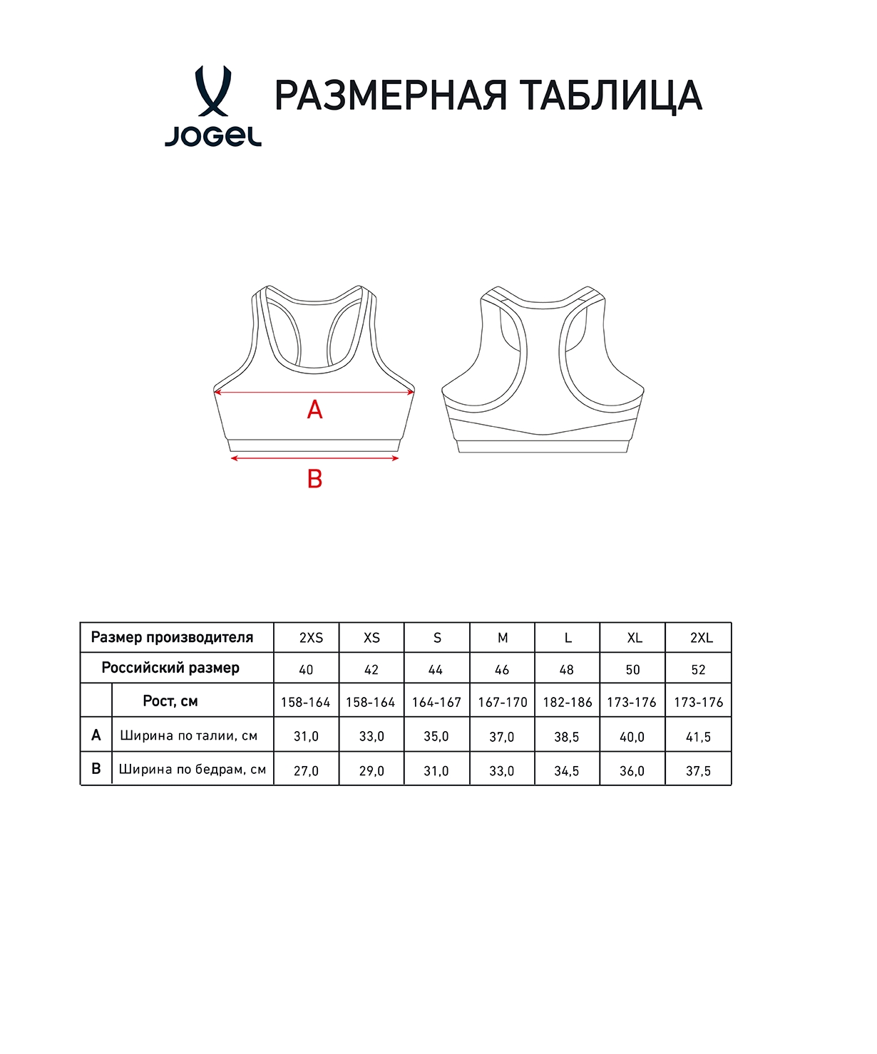 Топ-бра тренировочный Jogel DIVISION PerFormDRY Training Bra, черный