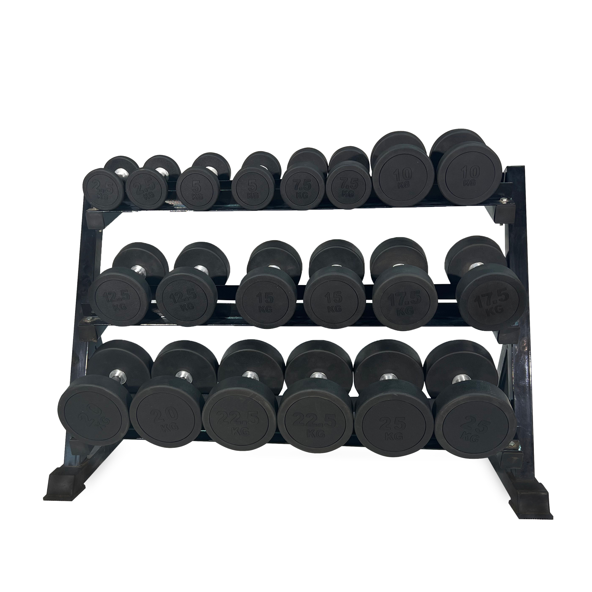 Стойка для гексагональных гантелей UnixFit DumRack Hexagon PRO (300 кг) DBRKHEXPBK300