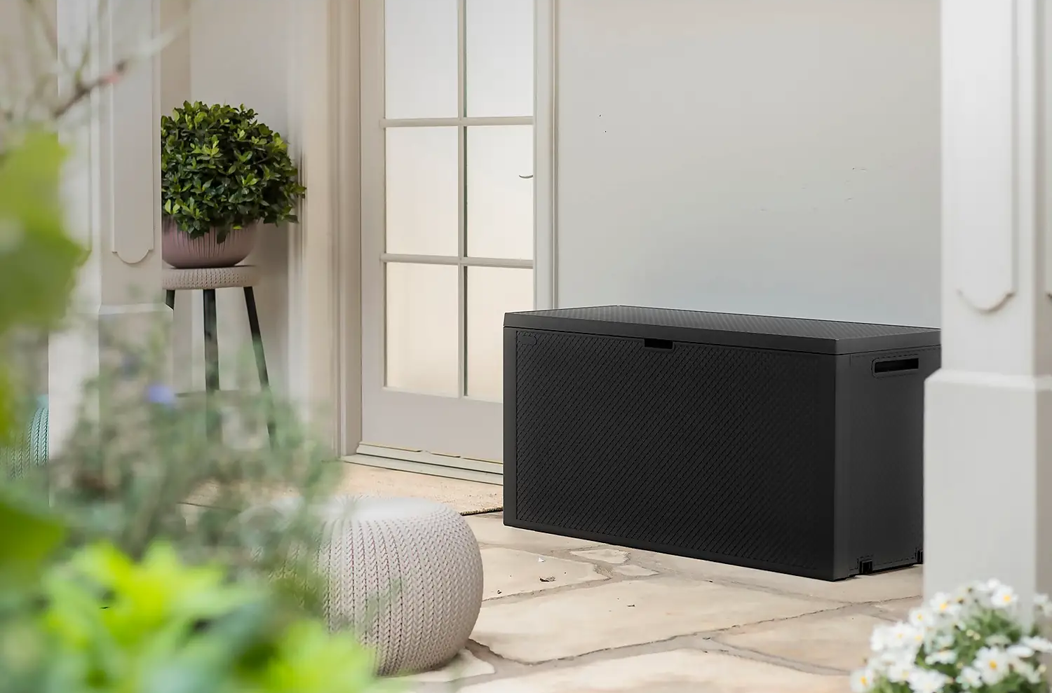 Сундук для хранения Эмили 280л, графит EMILY STORAGE BOX