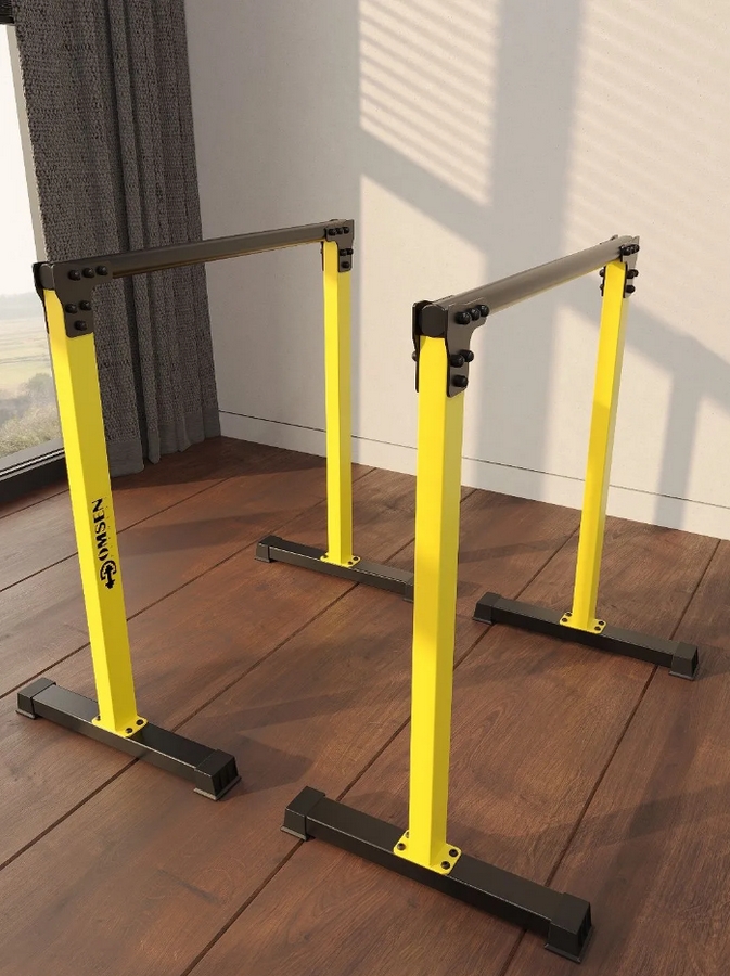 Брусья напольные хайлетсы Domsen Fitness Ds48 YELLOW