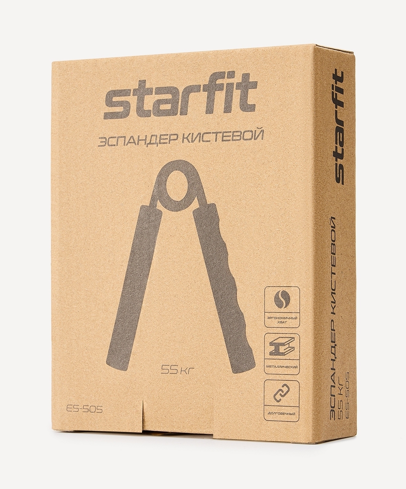 Эспандер кистевой пружинный, 55 кг, металлический Star Fit ES-505