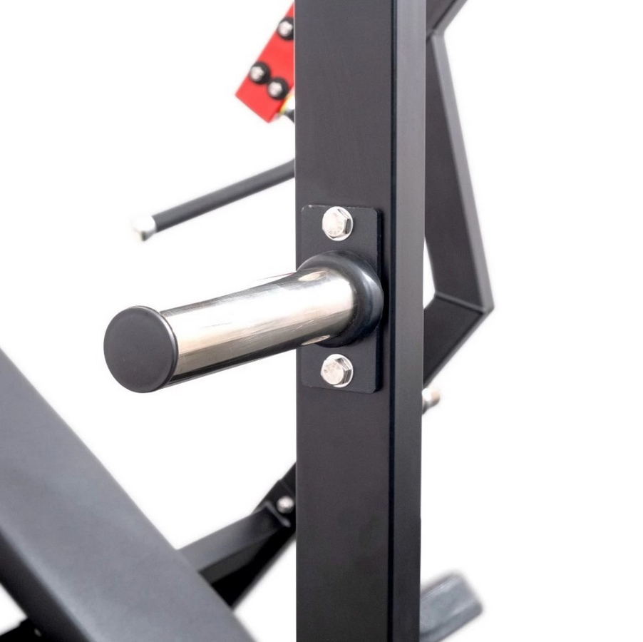 Плечевой Жим Protrain PP121 на свободных весах, черно-красный | Premium Fitness