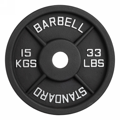 Диск чугунный окрашенный 15 кг VictoryFit VF-SC511500