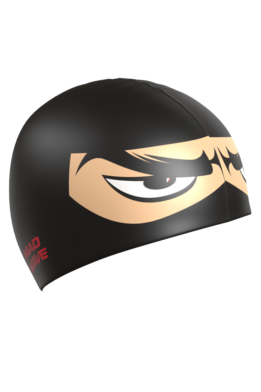 Юниорская силиконовая шапочка Mad Wave NINJA M0571 03 0 01W