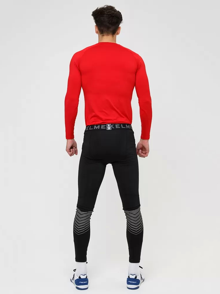Термобелье (верх) Kelme Tech Fit L\S (Thin) 3891113-600 Red