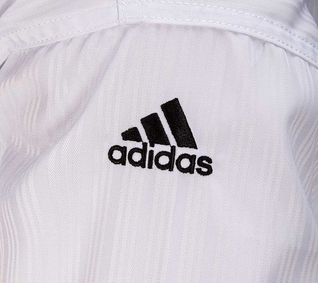Добок для тхэквондо Adidas WT Adi-Start adiTS01 белый с красно-черным воротником