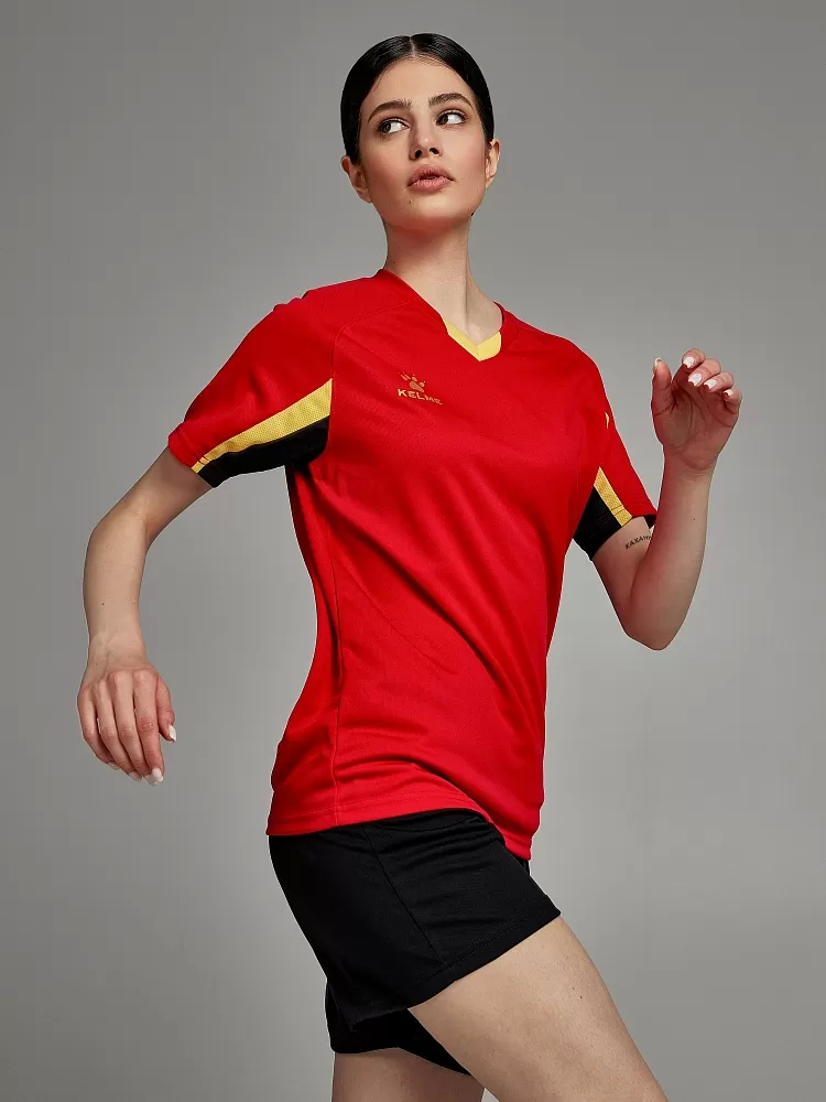 Футбольная форма Kelme Short-Sleeved Football Suit 8251ZB1002-600 Red\Black